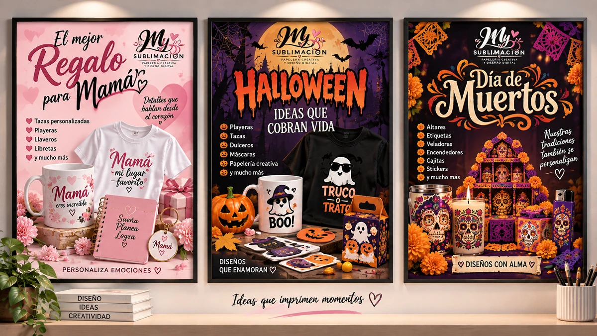 Ejemplos de posters publicitarios para campañas y promociones de temporada