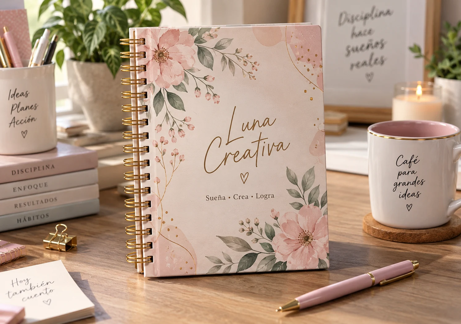 Cuaderno personalizado realizado